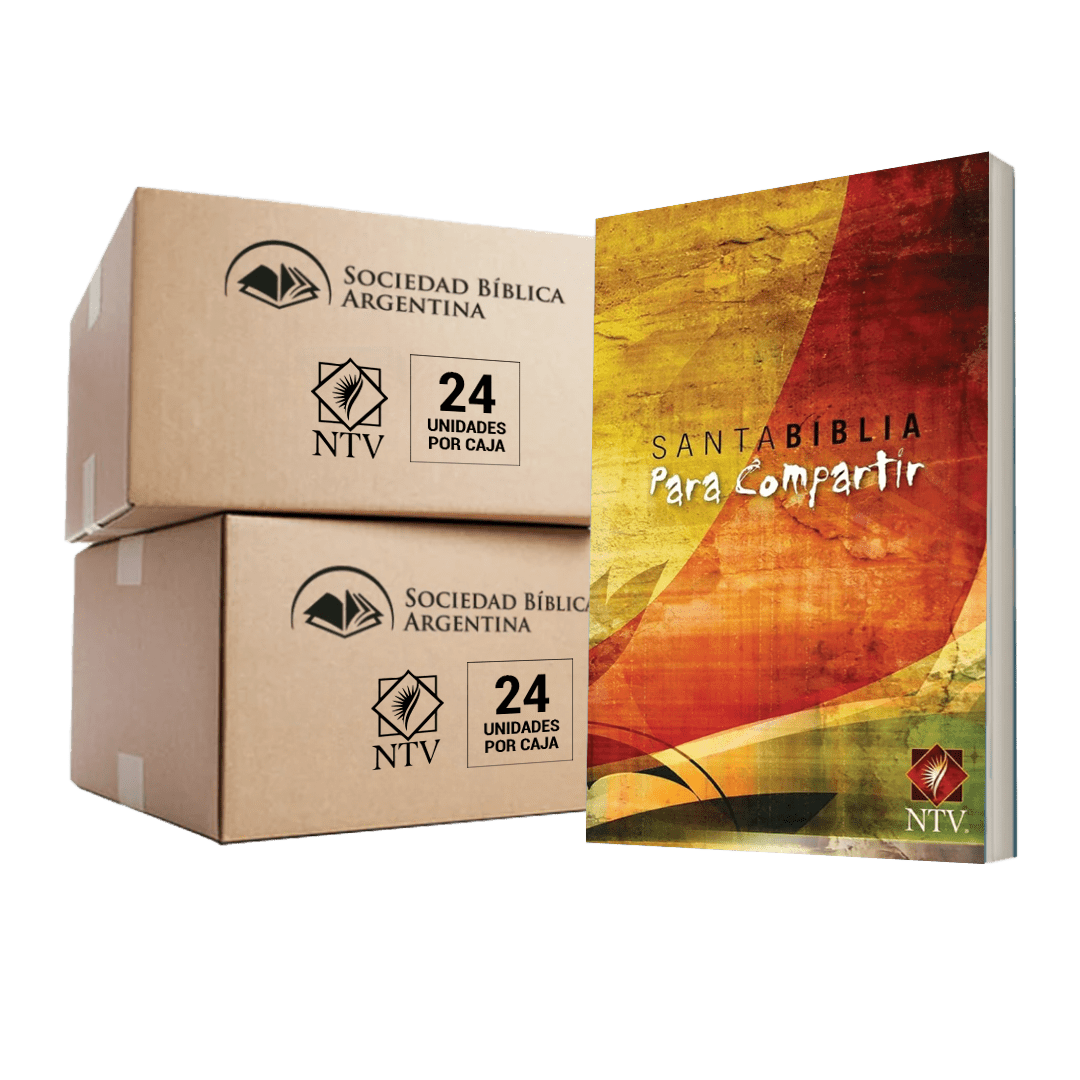 Biblia Nueva Traducción Viviente Edicion Cosecha Compartir - Misionera x caja de 24 Unidades