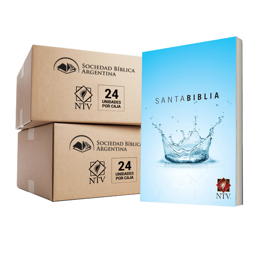 Biblia Nueva Traducción Viviente Edicion Corona - Misionera x caja de 24 Unidades