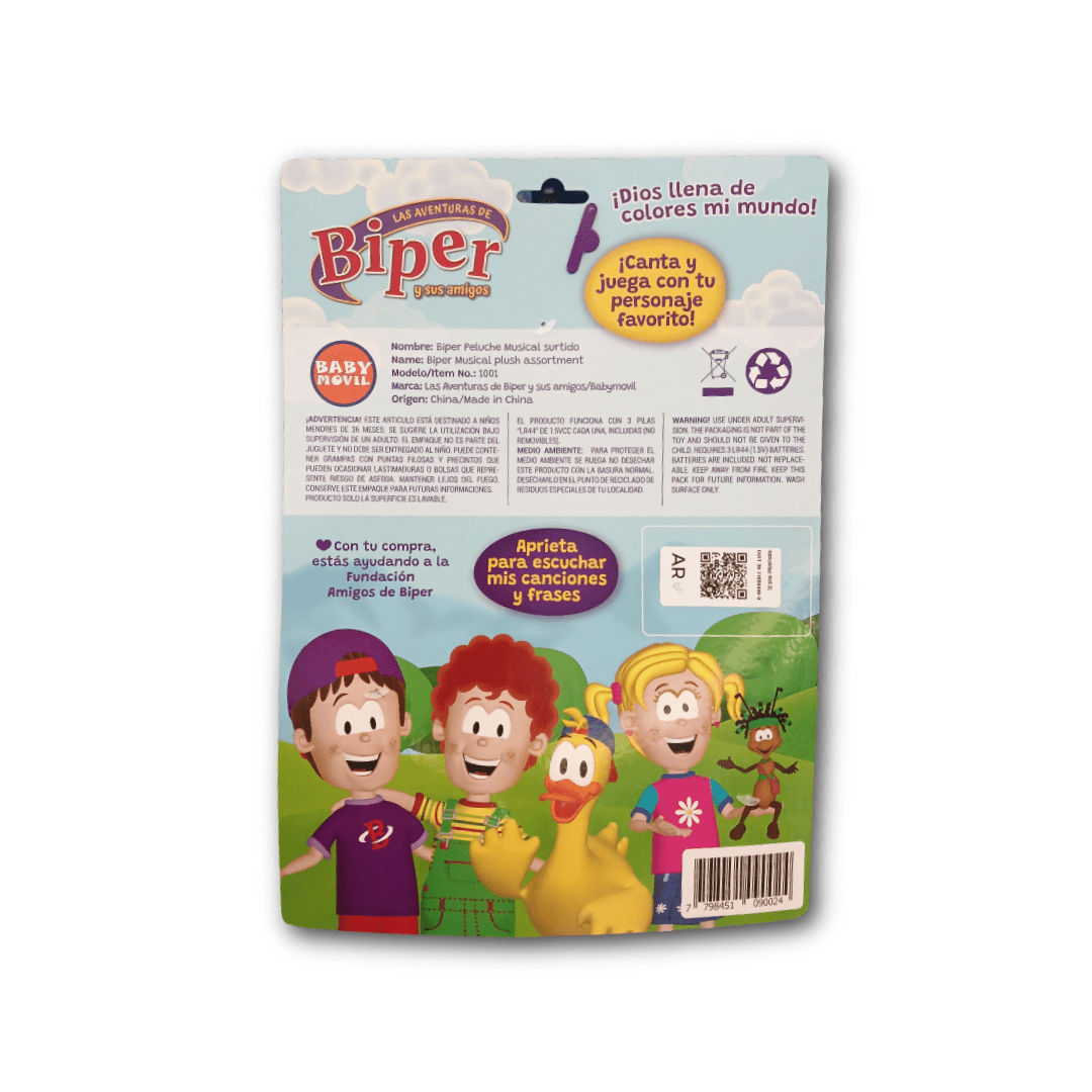 Peluche Patito Juan Grande - Biper