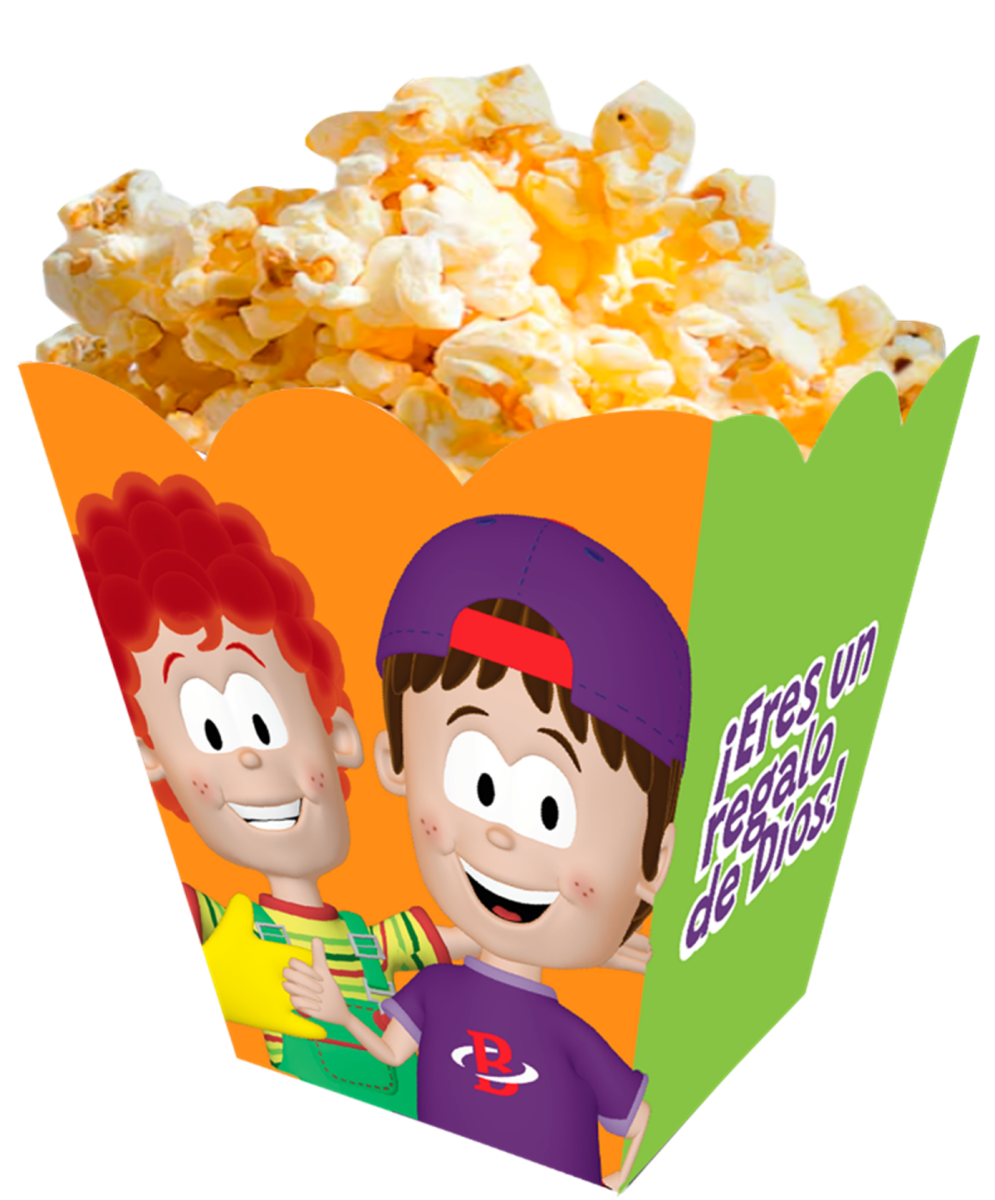 Pack caja Pochoclera - Biper