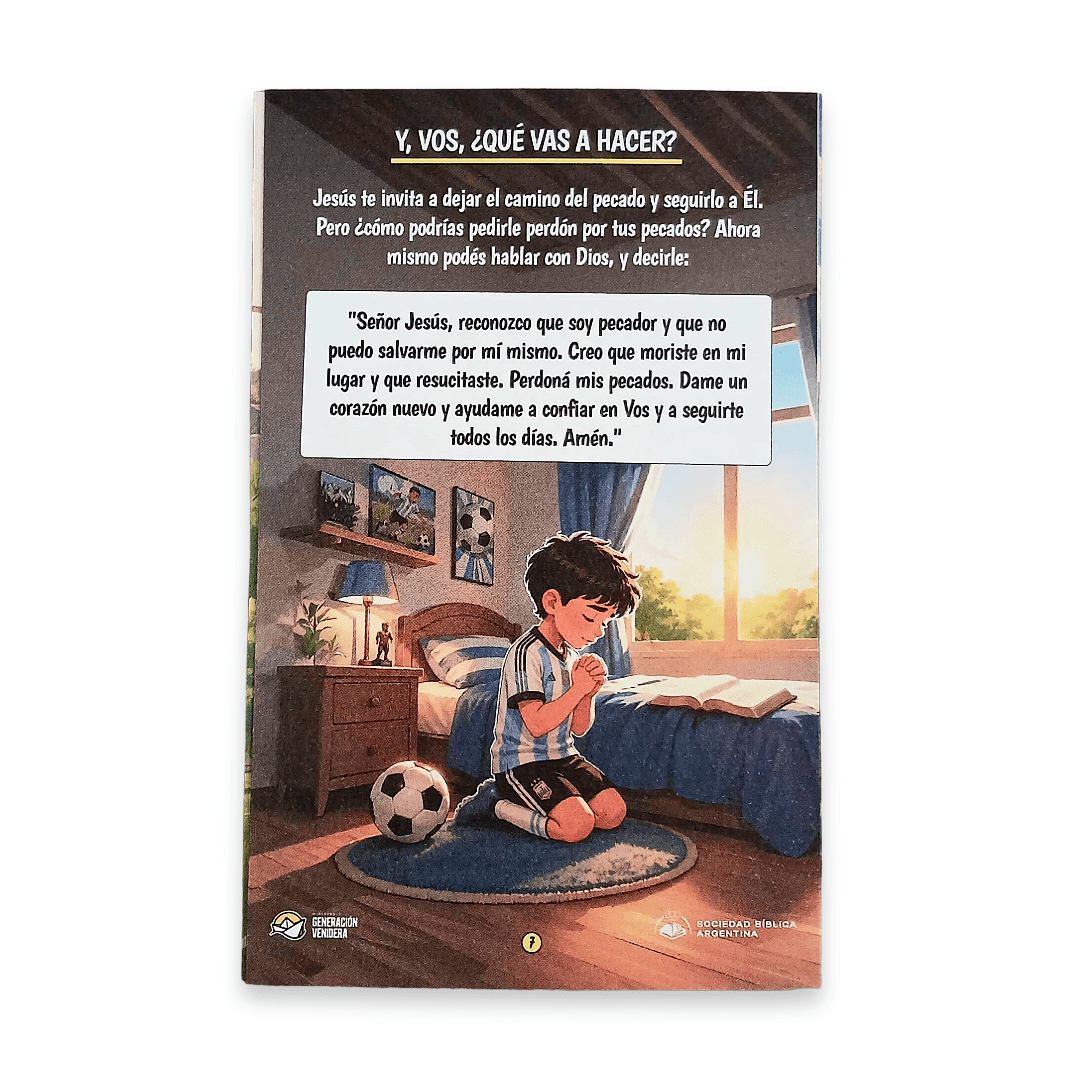 El gran partido - Folleto evangelístico para niños - pack x100