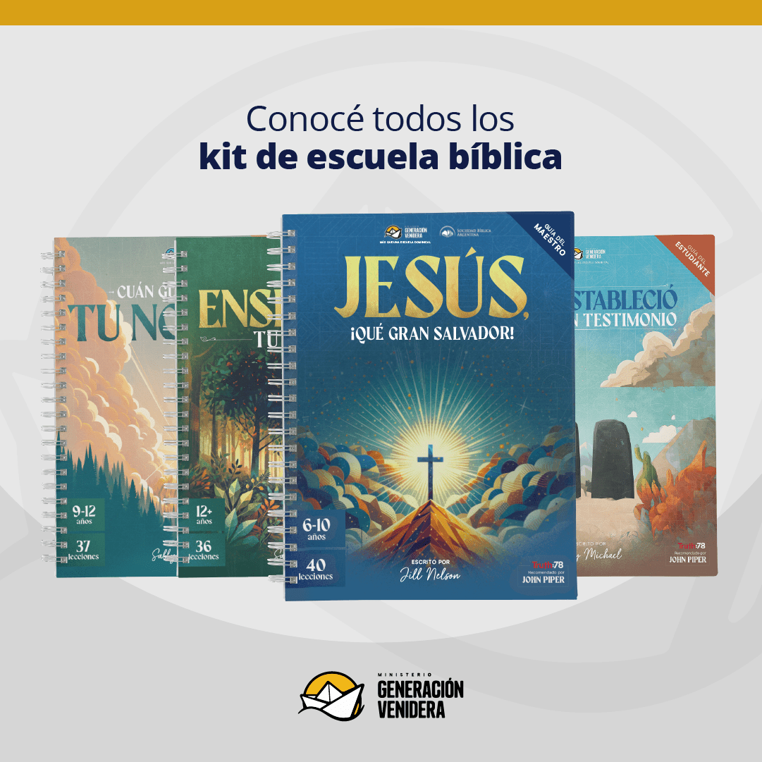 Jesús, ¡qué gran salvador! – Kit de escuela bíblica para niños (Redención)