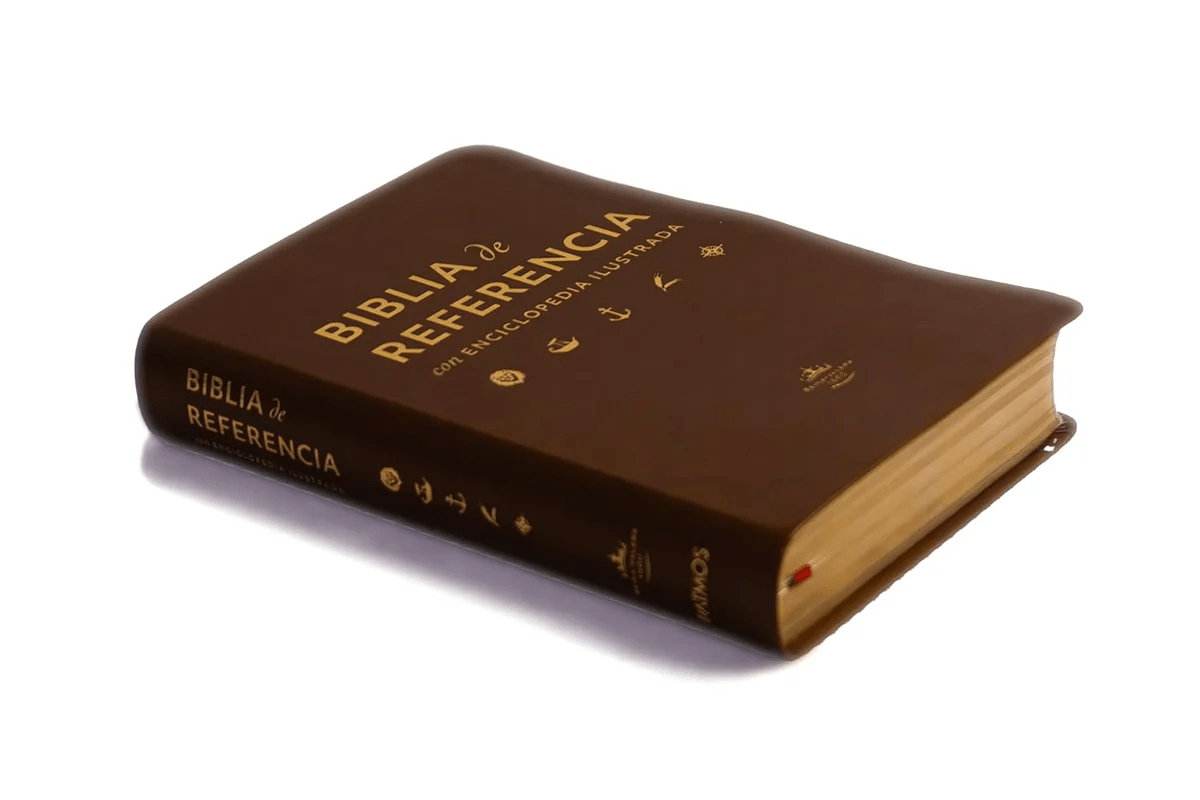 Biblia De Referencia Ilustrada (Imitacion Piel Marron)