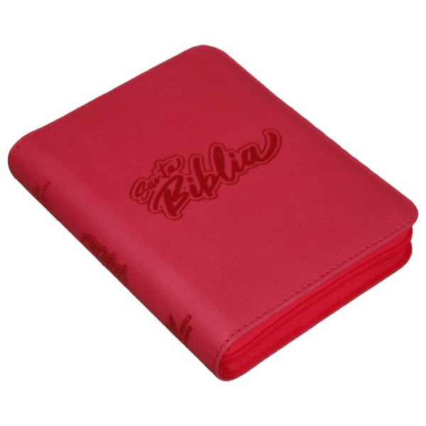 Biblia Reina Valera 1960 Concordancia Cierre Chica 12x17Cm Letra 6 Puntos Fucsia Qr Edicion Especial