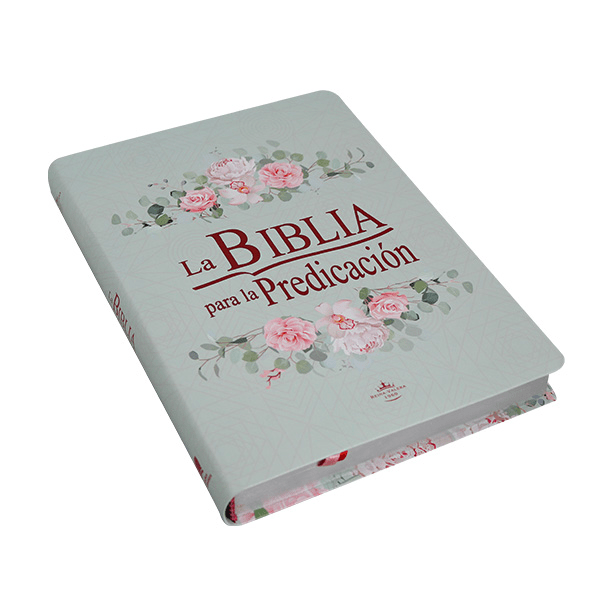 Biblia Reina Valera 1960 Para La Predicacion Verde Con Rosas