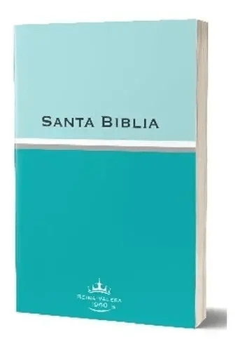 Biblia Reina Valera 1960 1M Celeste Azul Económica