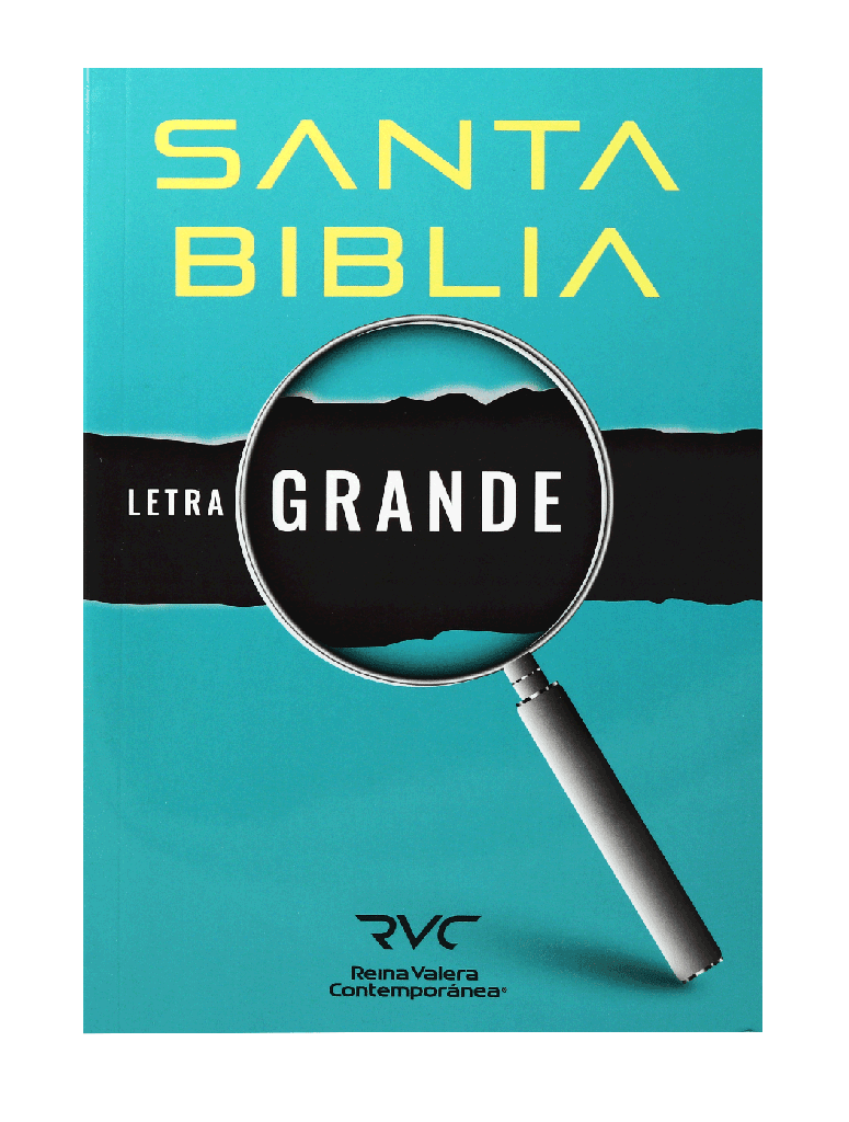 Biblia Reina Valera Contemporánea Letra Grande Ilustrada Tapa Rústica