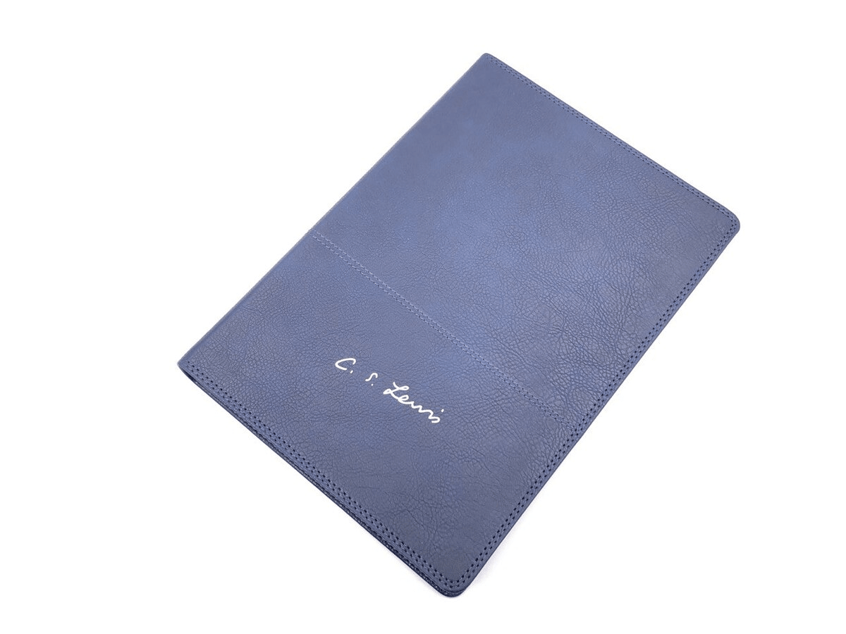 Biblia Reina Valera Revisada 1977 Reflexiones De C. S. Lewis Azul Marino Con Índice