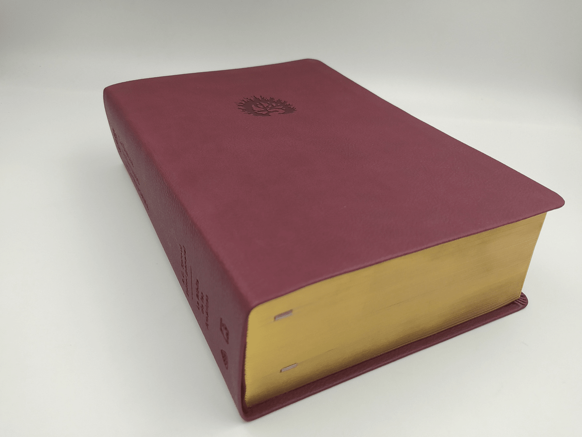 Biblia De Estudio De La Reforma LBLA Simil Piel Lila R. C. Sproul