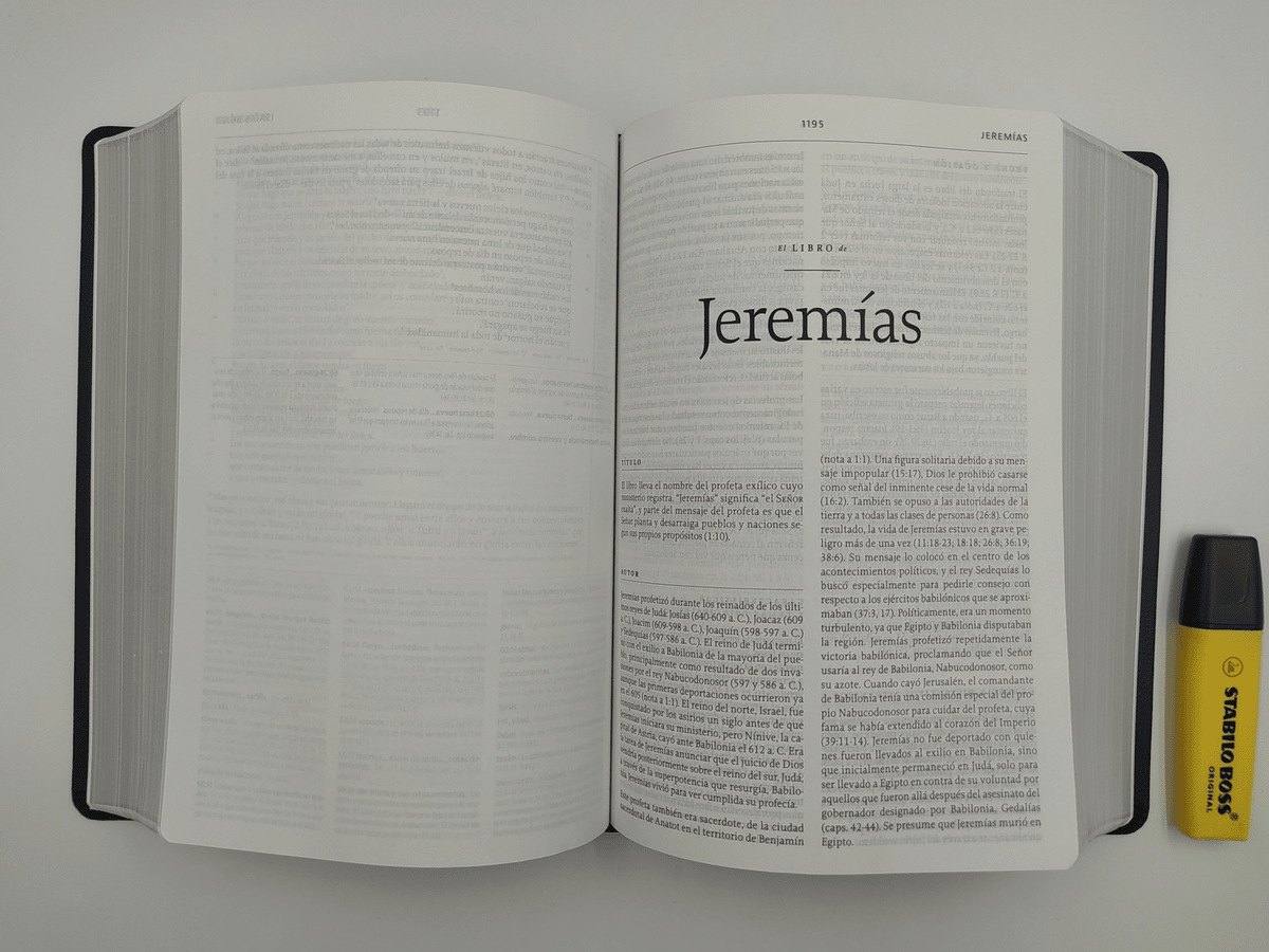 Biblia De Estudio De La Reforma Piel Azul Editor R. C. Sproul