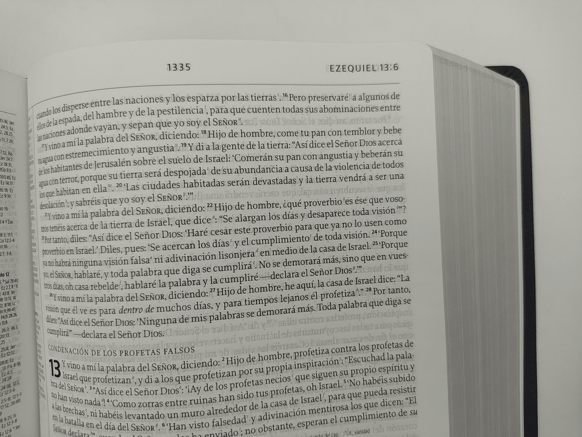 Biblia De Estudio De La Reforma Piel Azul Editor R. C. Sproul