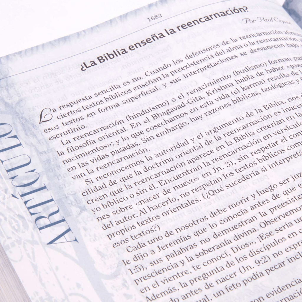 Biblia De Estudio Apologética, Tapa Imitación Piel Negra