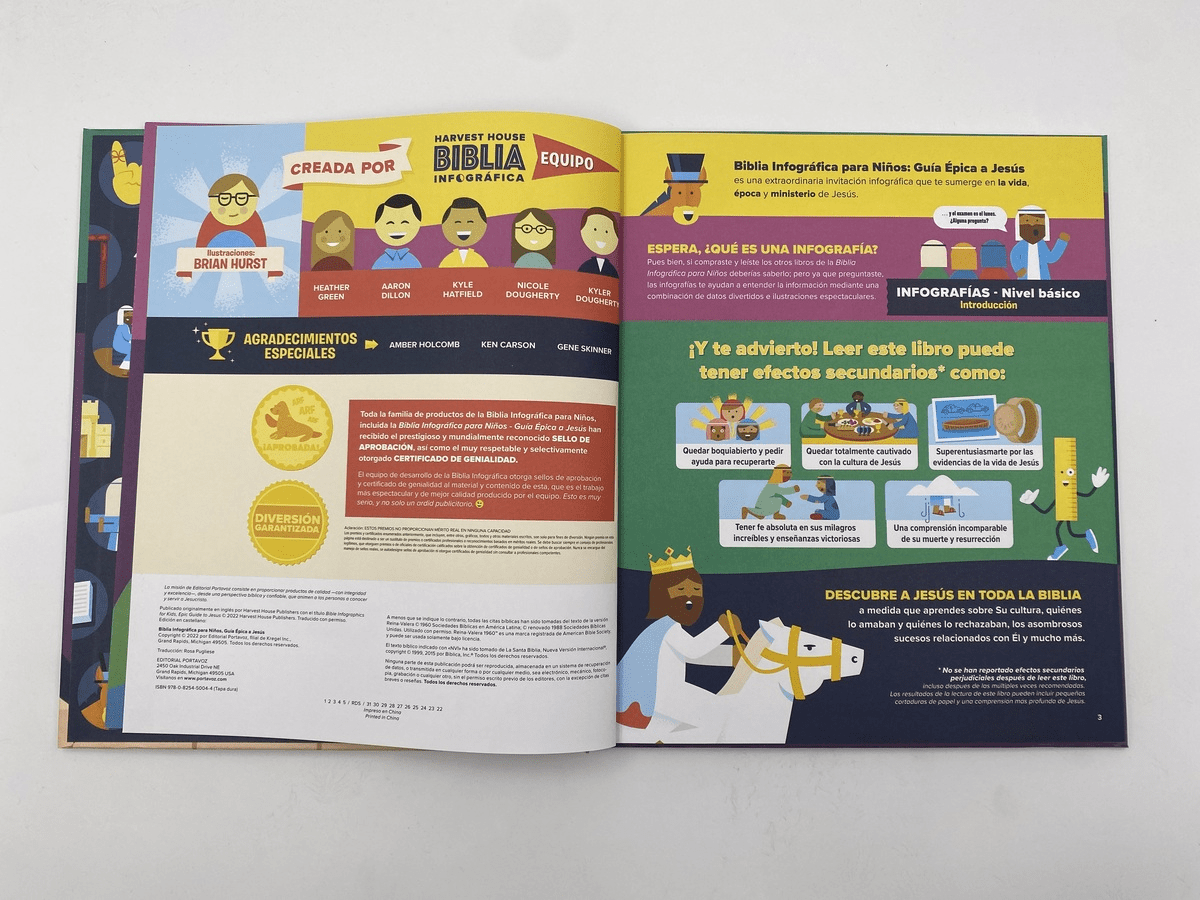 Biblia Infográfica Para Niños Vol. 3