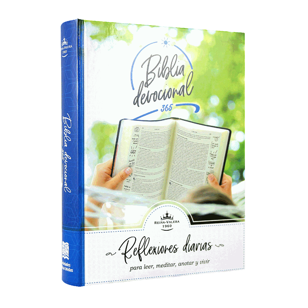 Biblia Devocional 365 Reflexiones Tapa Dura Reina Valera 1960
