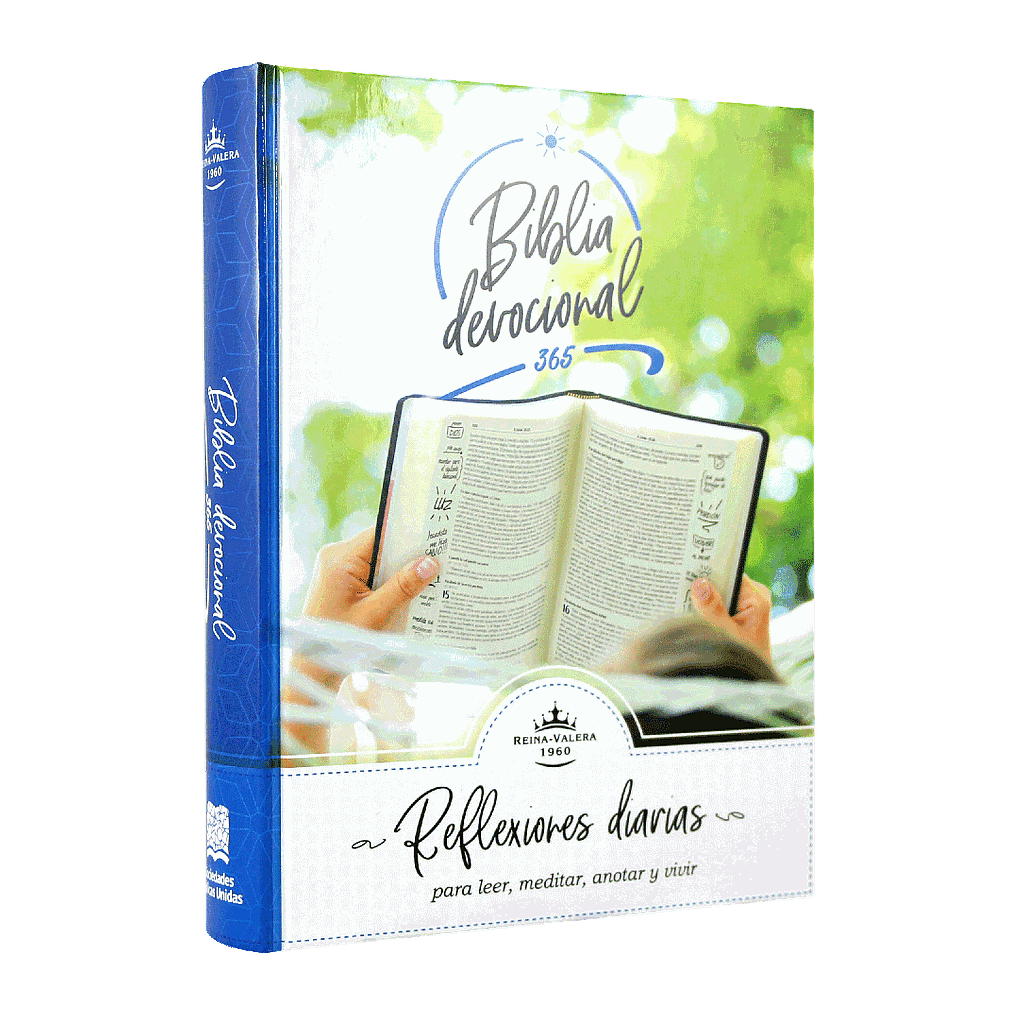 Biblia Devocional 365 Reflexiones Tapa Dura Reina Valera 1960