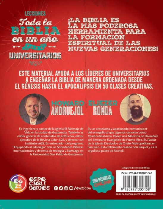 Toda La Biblia En Un Año P Universitarios