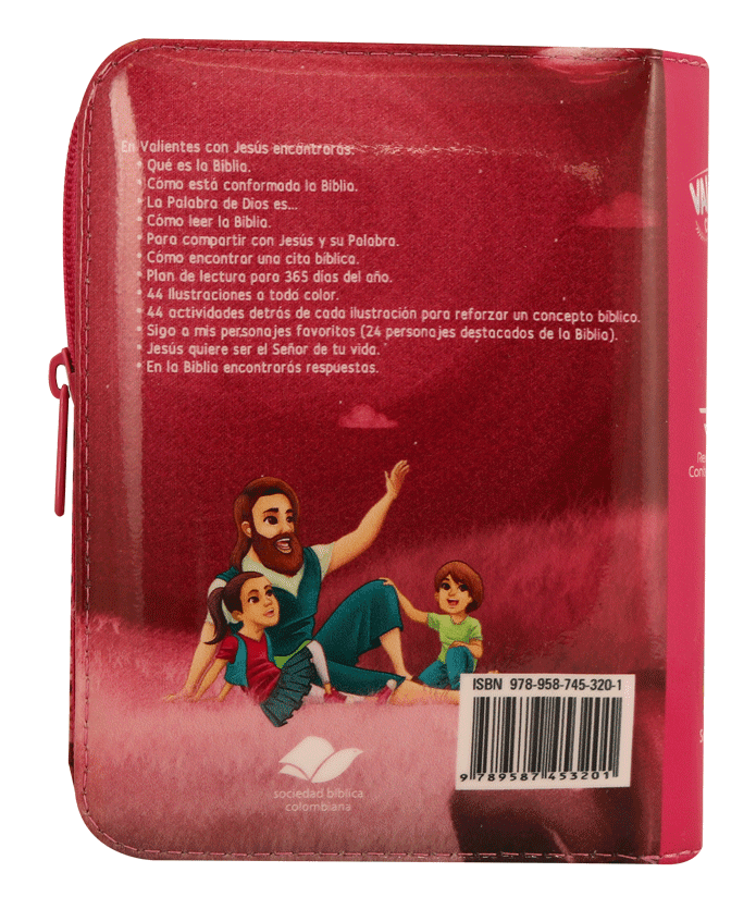 Biblia Valientes Niños Fuc Cierre Reina Valera Contemporánea