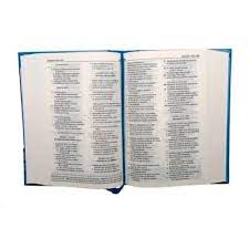 Biblia Dios Habla Hoy con Deuterocanónicos – Tapa Dura Azul, Letra 7 Puntos
