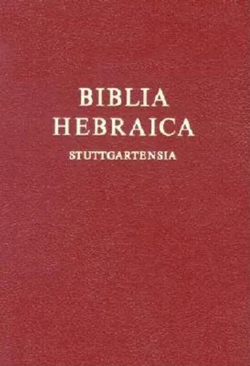 Biblia Hebraica Stuttgartensia Dbg 5219 - Sbu