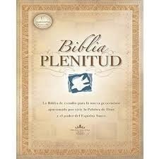 Biblia De Estudio Plenitud Piel Negra Cuero Legítimo índice