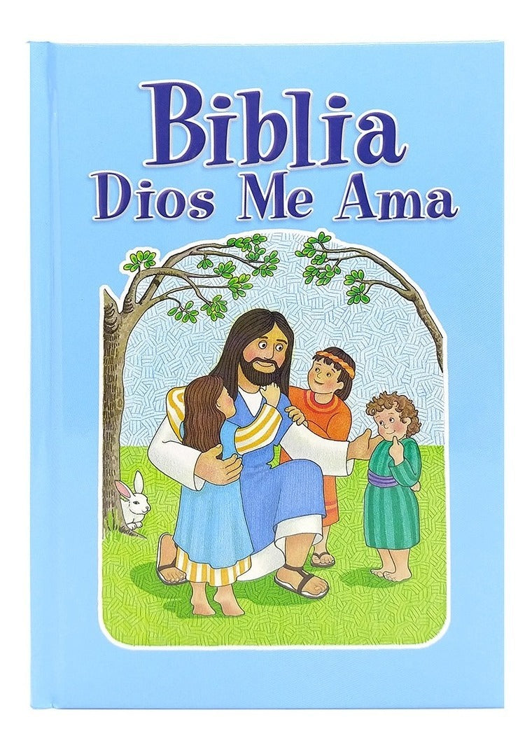 Biblia Dios Me Ama Celeste Para Niños