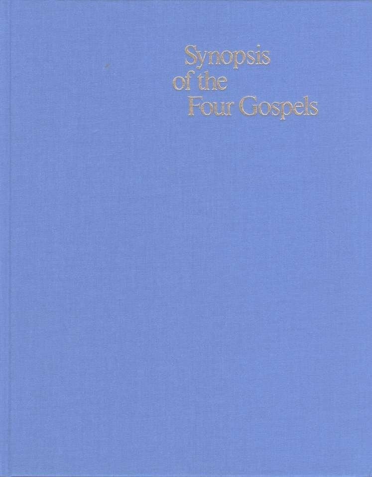 Synopsis Of The Four Gospels 5405, Inglés De Estudio Acad