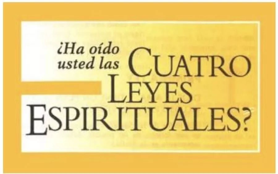 Las Cuatro Leyes Espirituales x 25 unidades