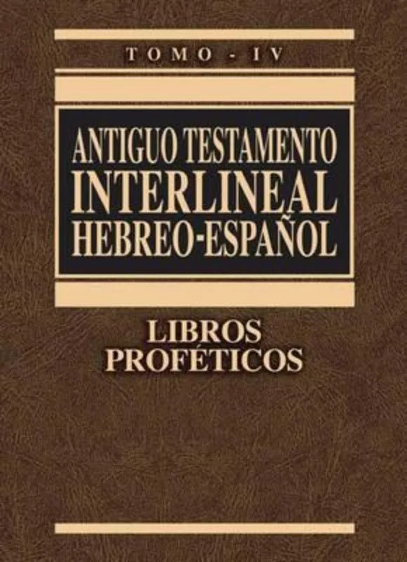 Antiguo Testamento Interlineal Hebreo Español Cerni Clie