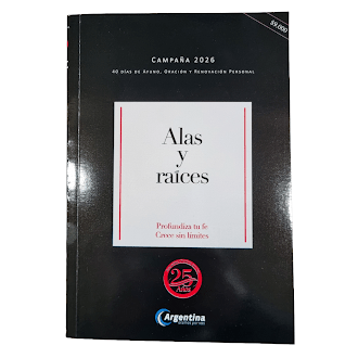 Libro Alas y Raíces 2026 - Argentina Oramos por Vos (AOXV)