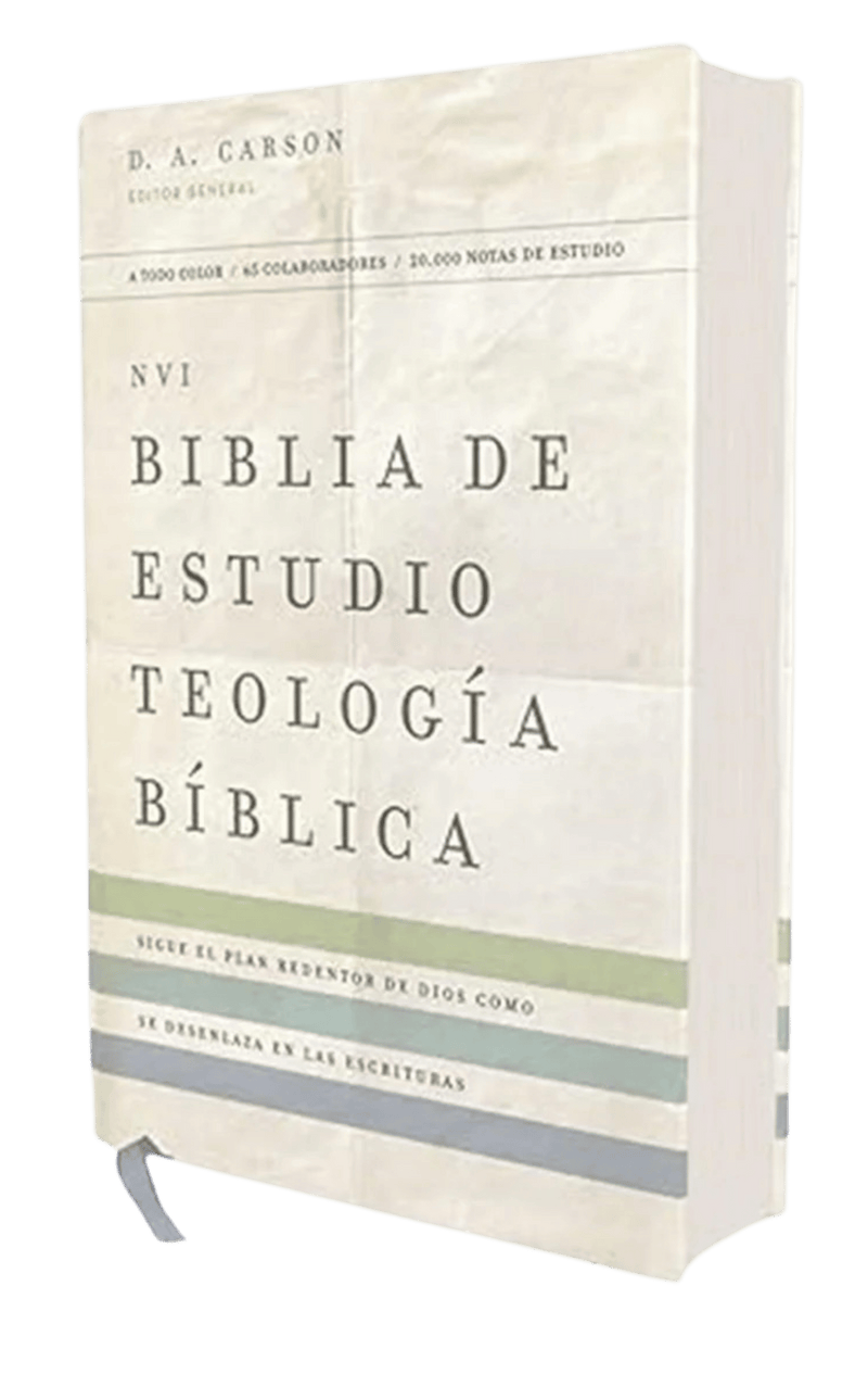 Biblia Nueva Versión Internacional De Estudio Teologia Biblica Tapa Dura