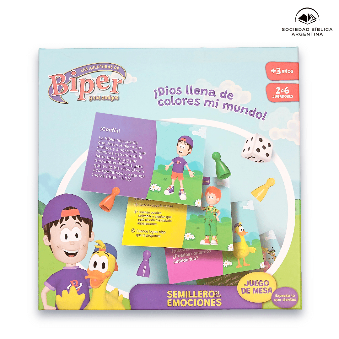 Juego de Mesa Infantil “Semillero de las Emociones” – Biper