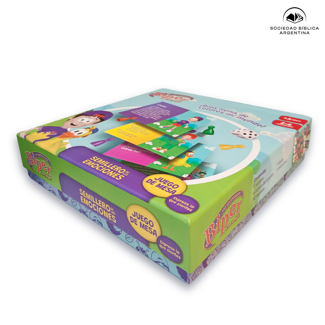 Juego de Mesa Infantil “Semillero de las Emociones” – Biper