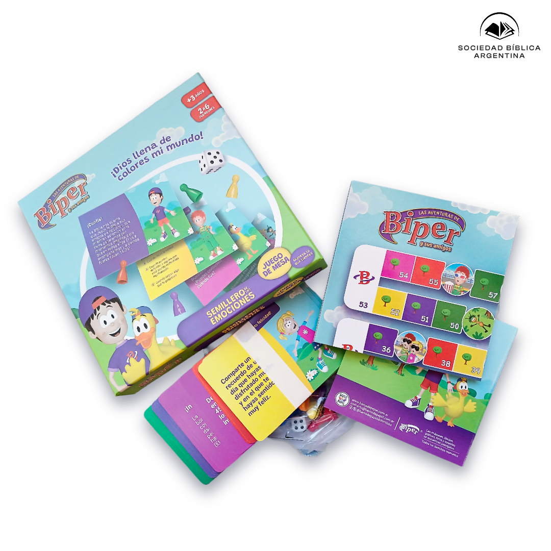 Juego de Mesa Infantil “Semillero de las Emociones” – Biper