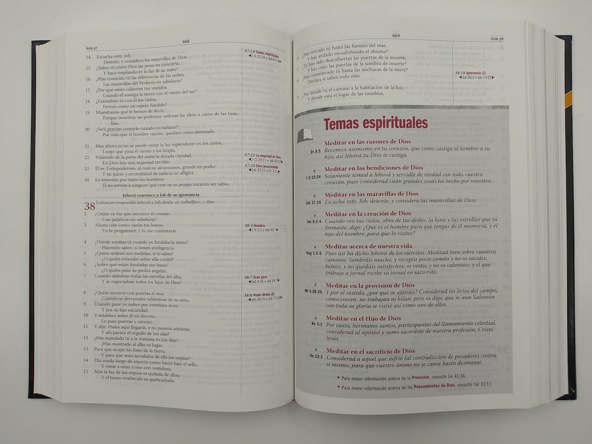 Biblia De Estudio Thompson Edición Especial Tapa Dura