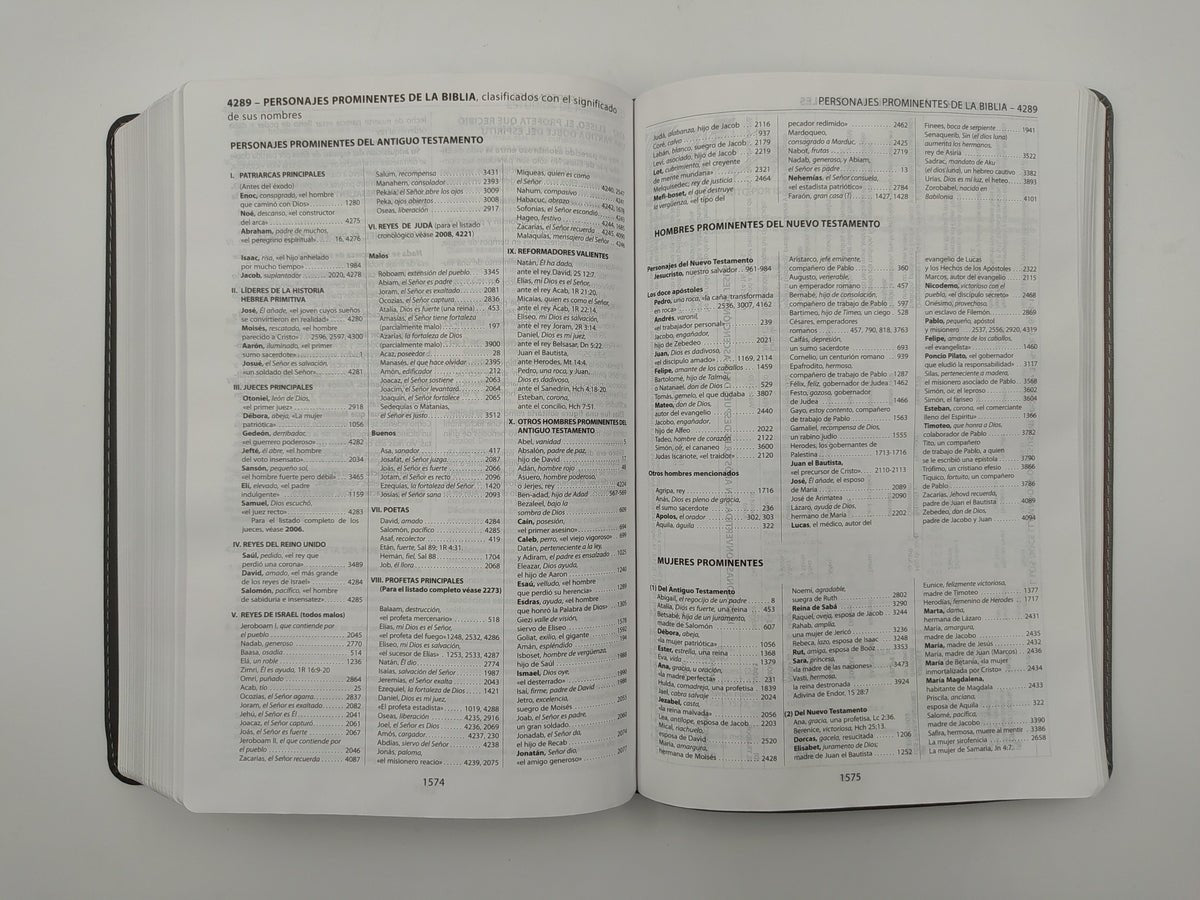 Biblia De Estudio Thompson Referencias Piel Negro Gris