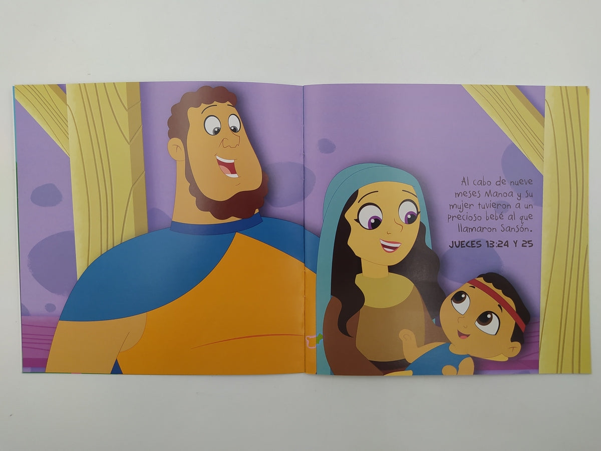 Grande Historias Para Pequeños Lectores: Sansón Hombre Fuerte - Niños