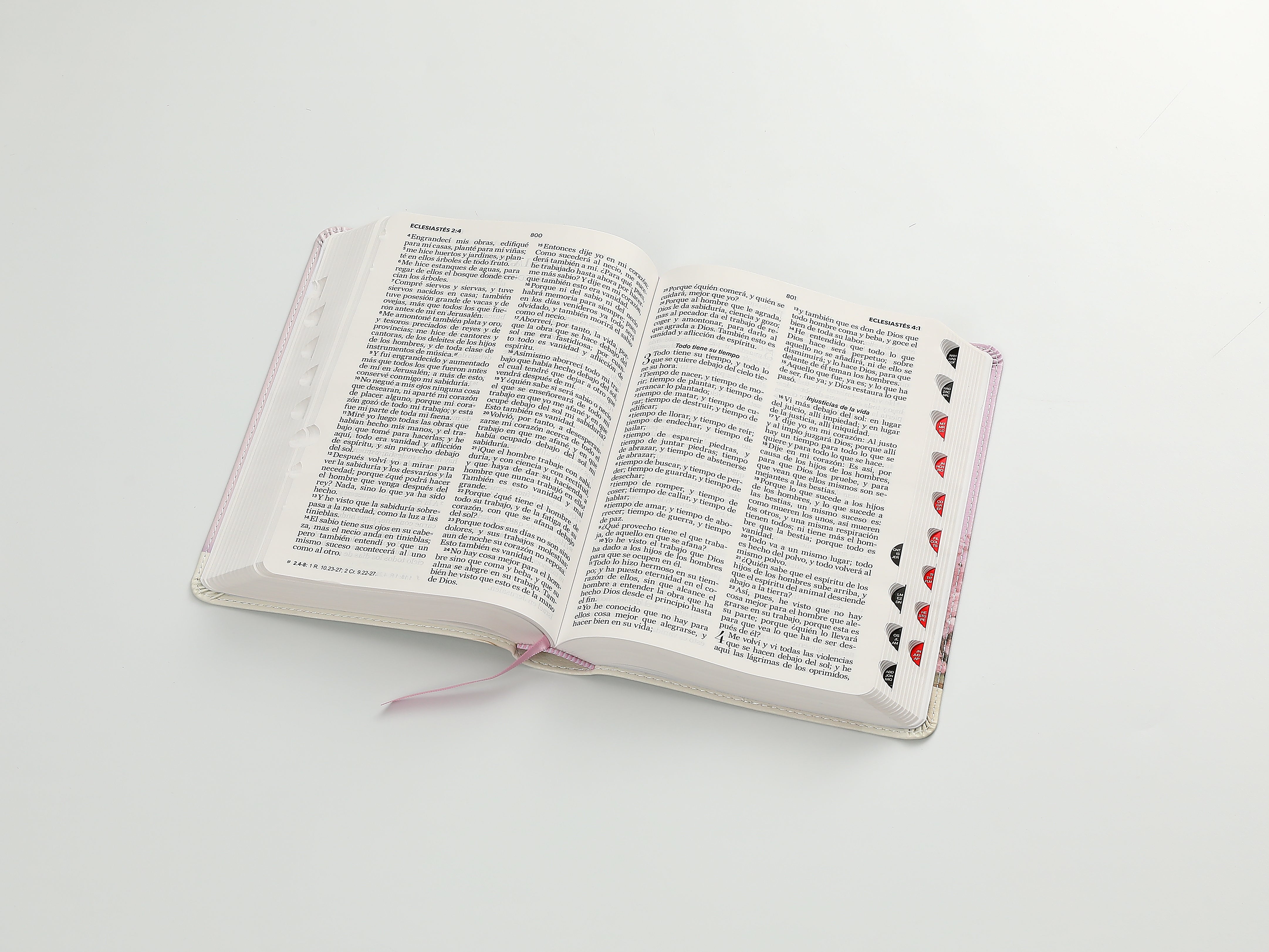 Biblia RVR60 065cti Colección Supreme Lila con jarrón