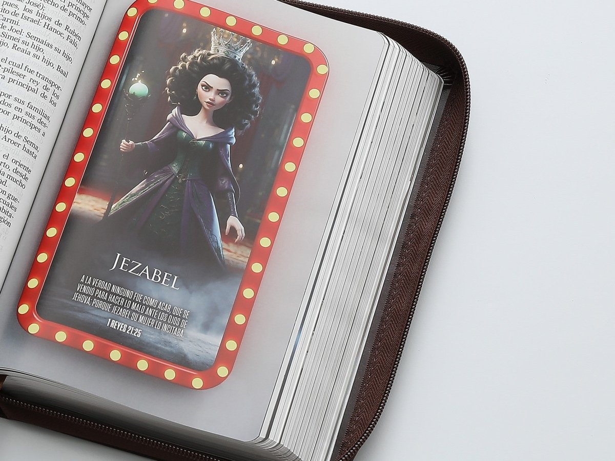 Biblia Reina Valera 1960 065Cz Lg 12P 14X21 Héroes Imitación Piel Café/Café Con Cierre