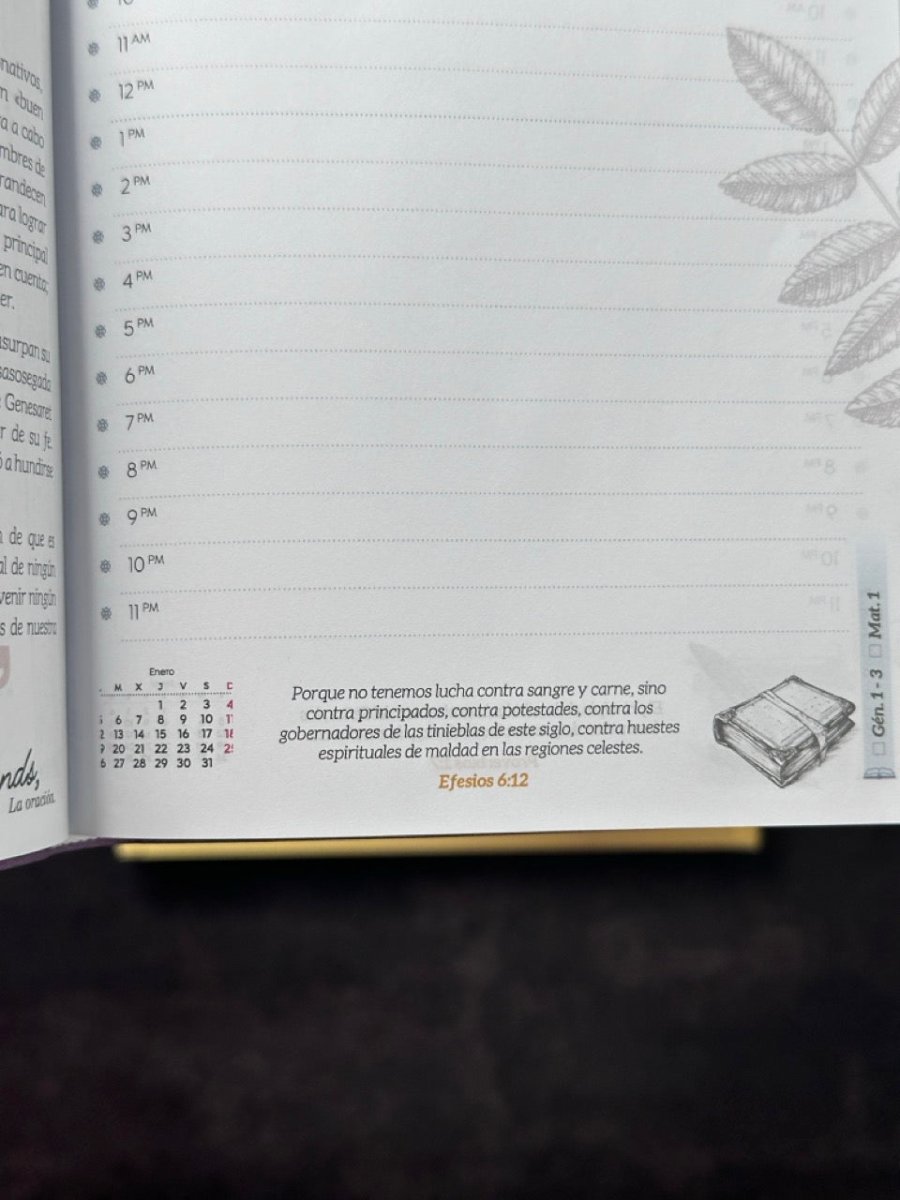 Agenda 2026 Tesoros de Sabiduría Color Violeta/Lila