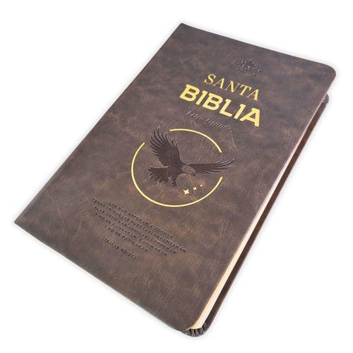 Biblia Reina Valera 1960 – 066 – Con Concordancia – Letra 11 pts – 14x22 cm – Marrón