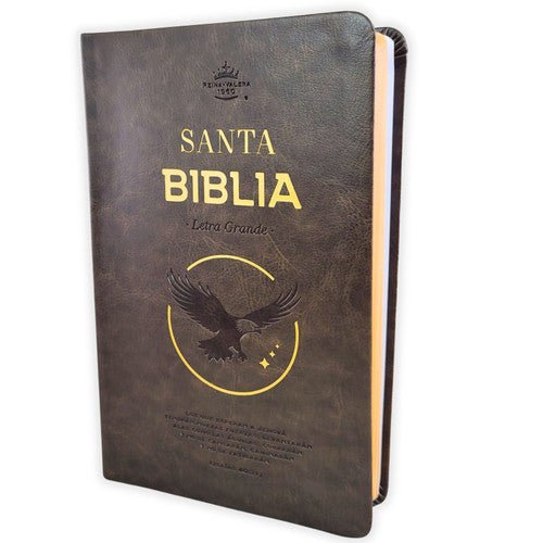Biblia Reina Valera 1960 – 066 – Con Concordancia – Letra 11 pts – 14x22 cm – Marrón