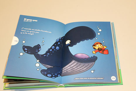 Biblia para todos los Niños Azul Abba