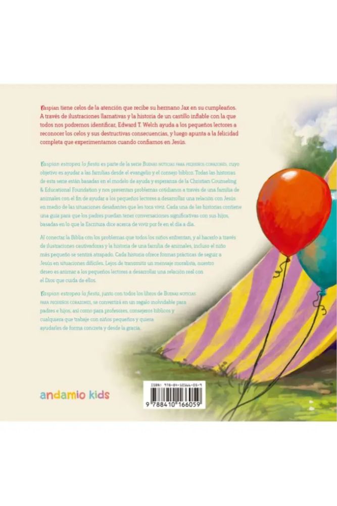 Caspian Estropea la Fiesta: Buenas Noticias para Pequeños Corazones – Edward T. Welch