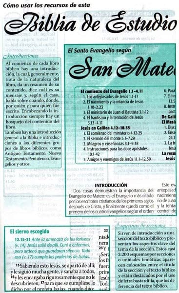 Biblia De Estudio Esquematizada Reina Valera 1960 Tapa Dura Blanco