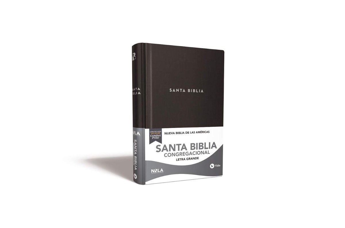 Biblia Congregacional - Nbla - Tapa Dura Negro - Mt
