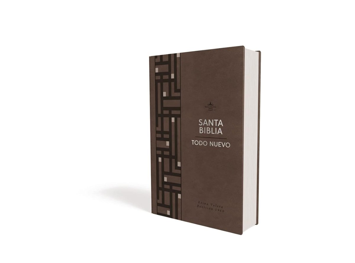 Biblia Reina Valera 1960 del Nuevo Creyente ‘Todo Nuevo’ – Tapa Imitación Piel Marrón