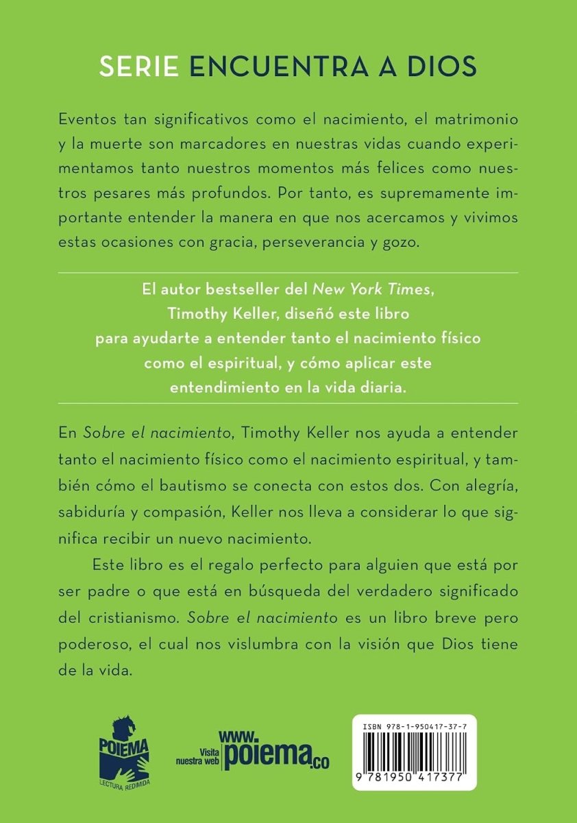 Sobre El Nacimiento - Timothy Keller