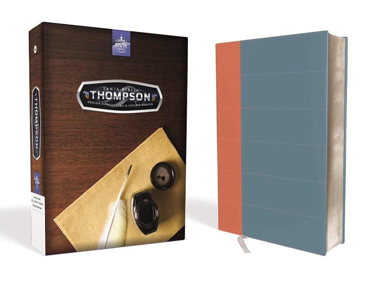 Biblia De Estudio Thompson Edición Especial Piel Dos Tonos