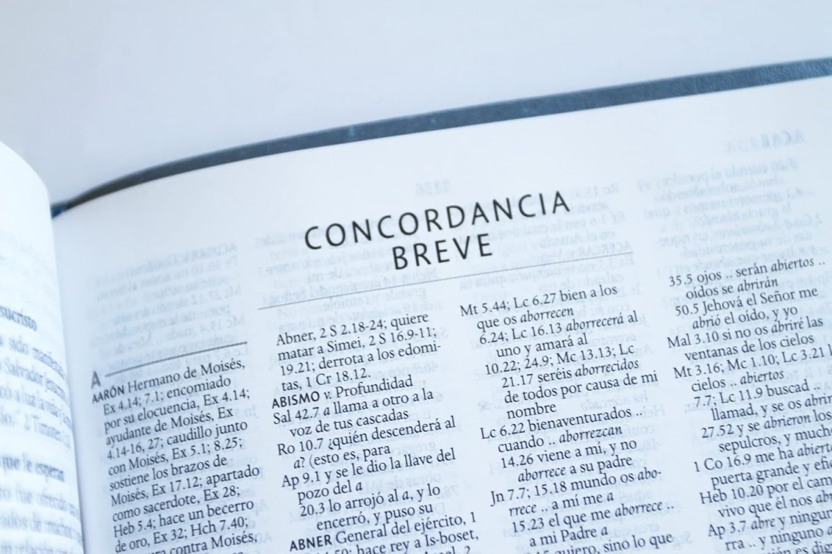 Biblia RVR 1960 Letra 10 Pts 14 X 21 Nombres De Dios Canela