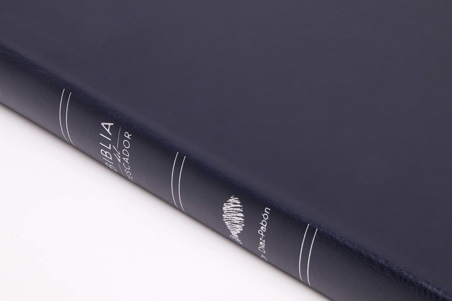 Biblia Del Pescador Reina Valera 1960, Letra Grande, Azul Simil Piel